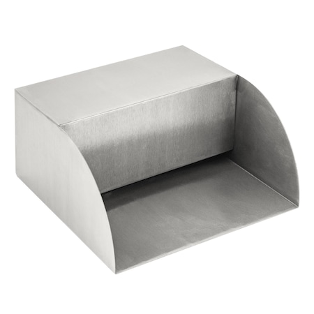 The Outdoor Plus Radius Scupper 12 - 316 Stainless Steel OPT-RSE12-SS